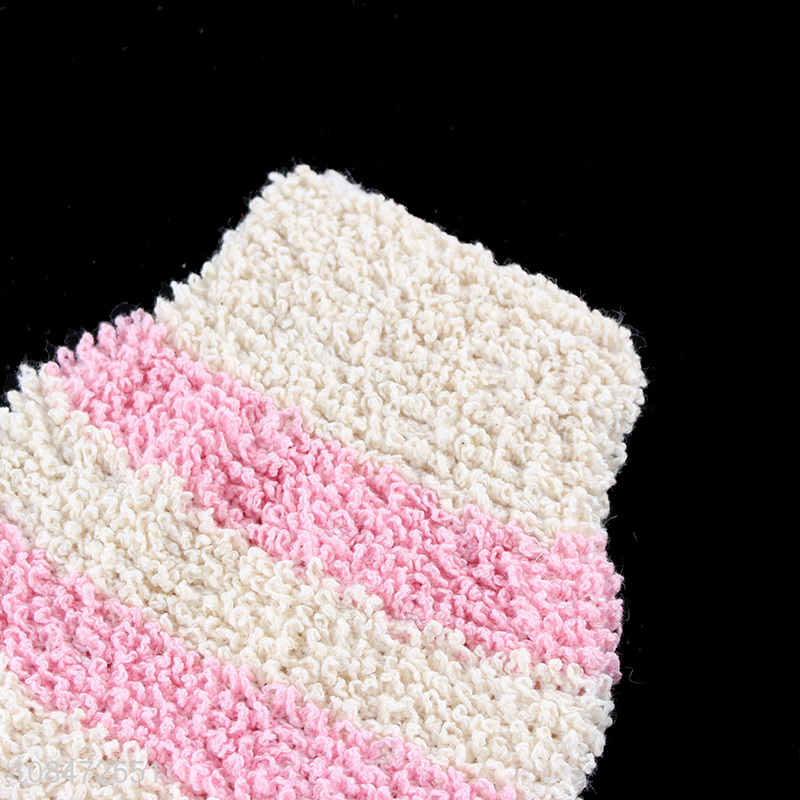 Hot product exfoliating bath gloves bath scrubber for skin care