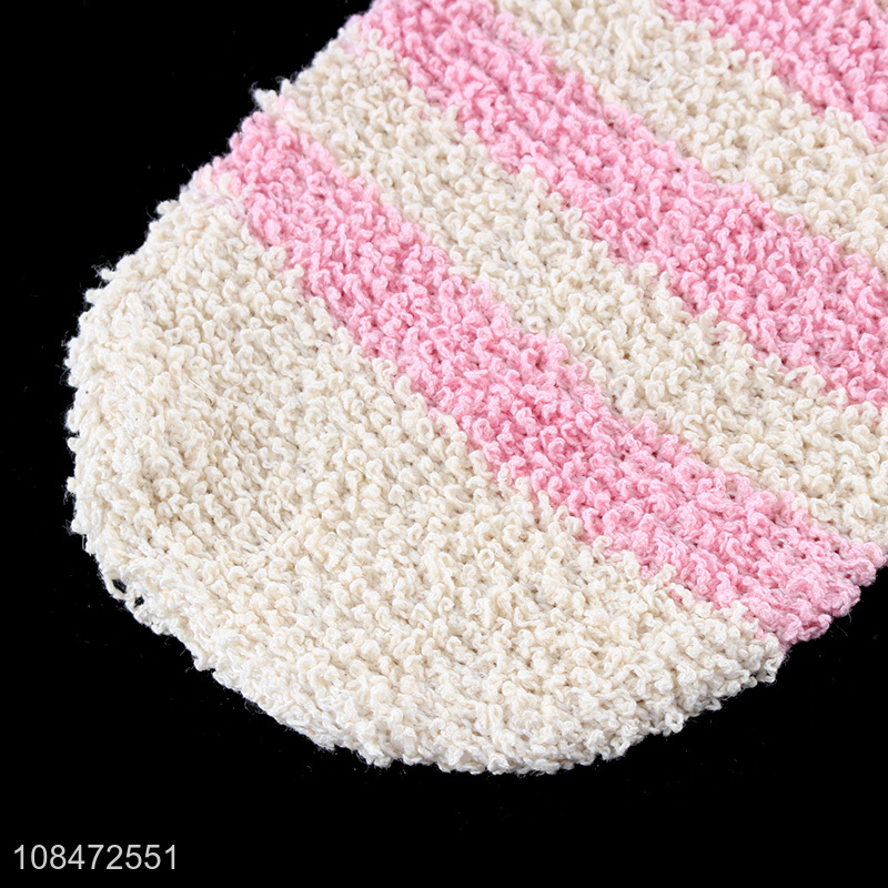 Hot product exfoliating bath gloves bath scrubber for skin care