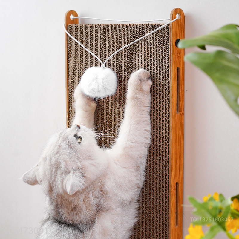 New style L-shaped vertical hair ball cat climbing frame cat scratcher