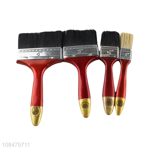 China market home <em>paint</em> <em>brush</em> wooden handle <em>brush</em>