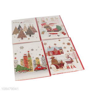 Good quality musical Christmas greeting cards Christmas supplies