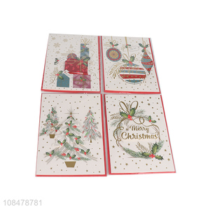 Factory price custom Christmas <em>greeting</em> cards with envelope