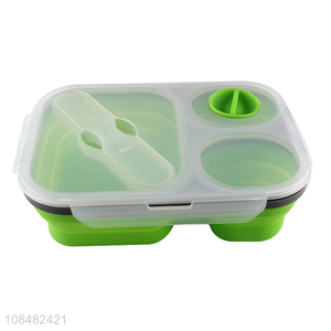 China imports silicone food containers collapsible lunch box