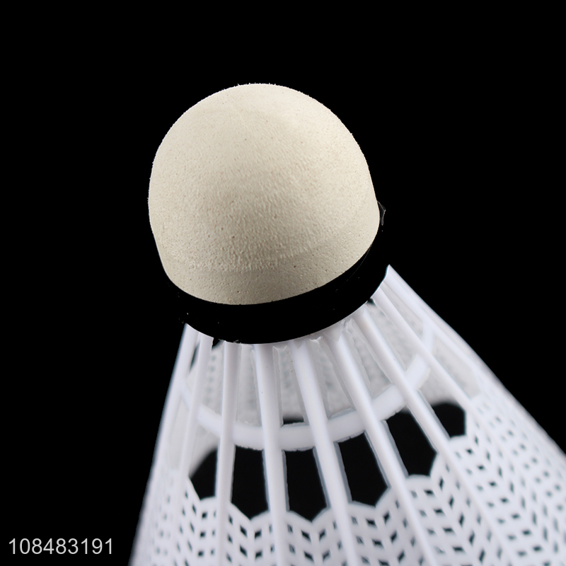 High quality nylon glowing badminton for night use