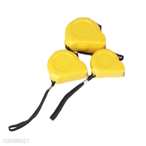 Hot selling ABS shell retractable tape measure with steel blade