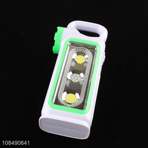 Factory supply portable battery operated multi-function led emergency lamp