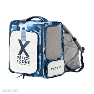 Wholesale fashion high elasticity oxford cloth pet backpack