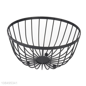 Factory wholesale creative hemispherical fruit basket storage basket