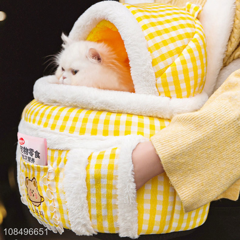 New products warm pet carrier small cat dog backpack for outdoor travel
