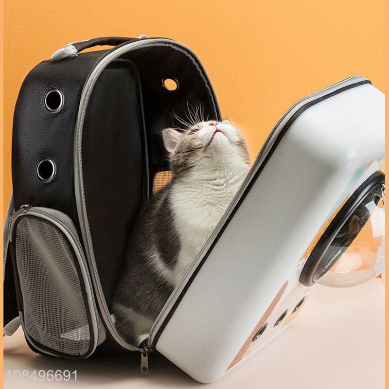 High quality trendy pet cat backpack small dogs carrier for travelling
