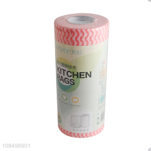 Wholesale thickened spunlace nonwoven kitchen towels disposable cleaning cloths