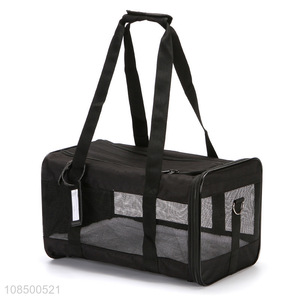 Factory direct sale portable breathable pet handbag pet supplies