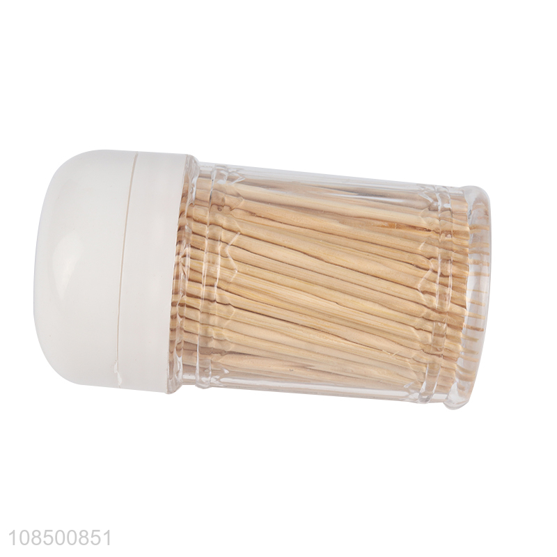 High quality 250pcs natural bamboo toothpicks for teeth cleaning