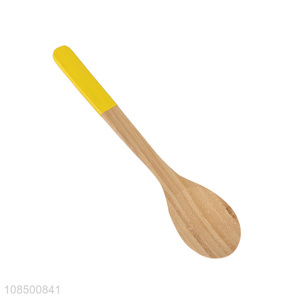 High quality eco-friendly bamboo soup ladle bamboo kitchen utensils