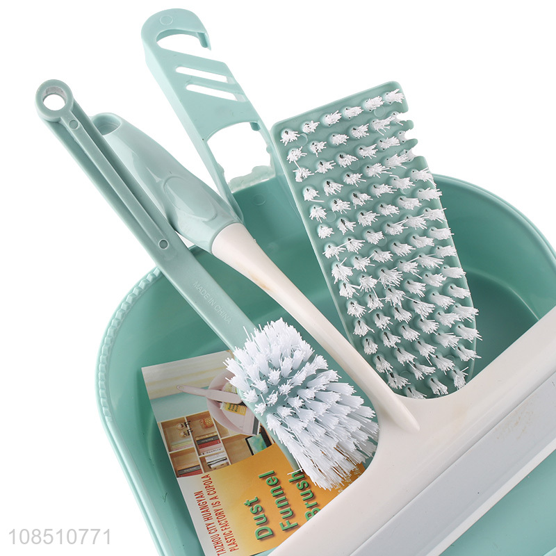 Wholesale from china plastic household cleaning tool dustpan broom set