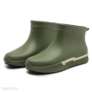 Hot selling non-slip deodorant rain boots waterproof fashion fishing boots