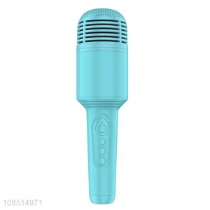 Good price wireless karaoke microphone and <em>speaker</em> for singing live streaming
