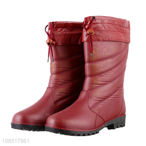 Hot products winter ladies pvc rain boots women gumboots