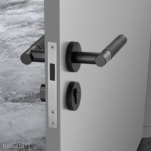 Wholesale interior door handle lock set magnetic suction door handle split lock