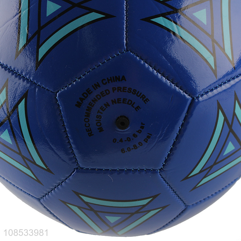 Factory supply durable official size 5# pvc foaming soccer ball