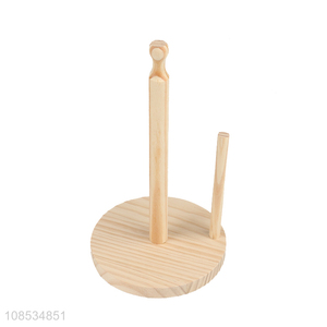 Popular products wooden paper towel holder for household