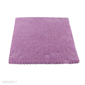 Good quality super absorbent coral fleece cleaning cloths wholesale