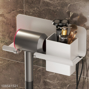 Hot products hair dryer shelver bathroom hair dryer holder