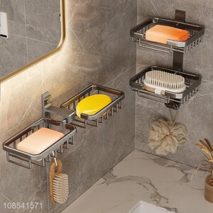 New products bathroom wall-mounted soap rack storage rack