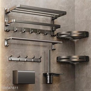 Top quality heavy duty wall-mounted bathroom shelves