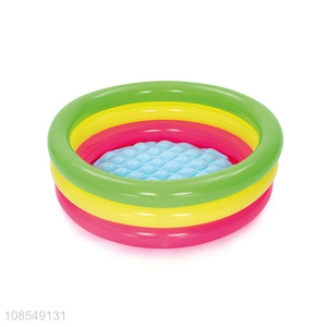 Good quality 3-ring pvc inflatable swimming pool for kids