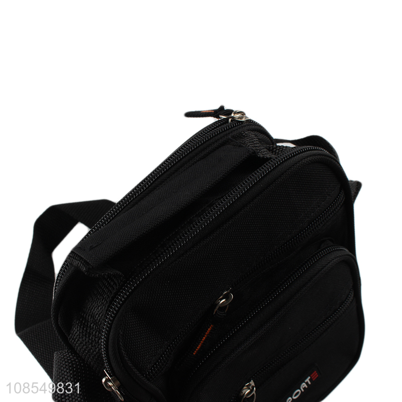 Hot sale multi-pocket crossbody shoulder bag for men women