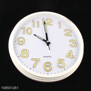 Hot selling noctilucent wall clock for office home school