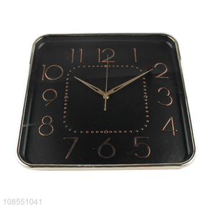 Hot selling battery operated modern wall clock for living room
