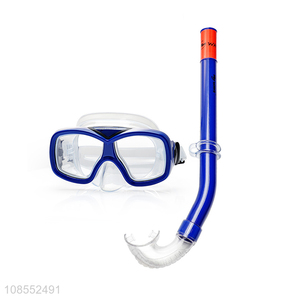 China imports anti-fog diving mask and snorkel set for kids children