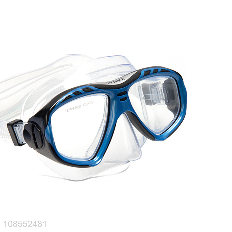 Wholesale no leaking high definition diving mask and snorkel set for adult