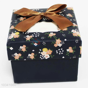 Fashion style cool flower pattern gift box