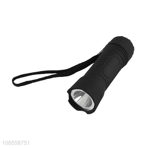 Good quality portable AAA battery operated led torch flashlight