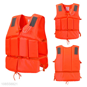 China factory outdoor swimming life jacket for sale