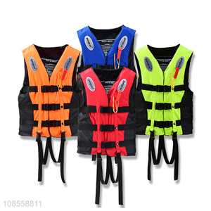 Top selling professional swimming life jackets vests for adult