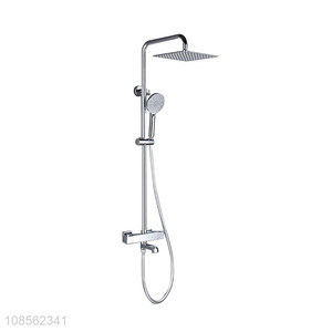 Hot products Chrome-plated square thermostatic shower system set