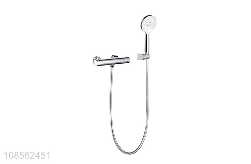 China factory round thermostatic shower system set