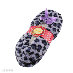 China factory soft comfortable floor plush home slipper