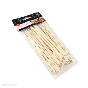 China wholesale <em>bamboo</em> sticks 50pieces barbecue sticks