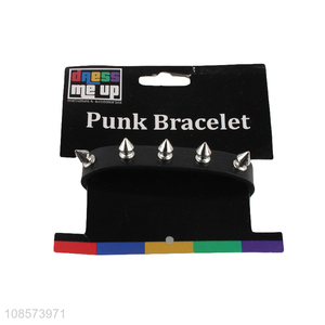 Factory price <em>fashion</em> <em>jewelry</em> punk bracelet for decoration