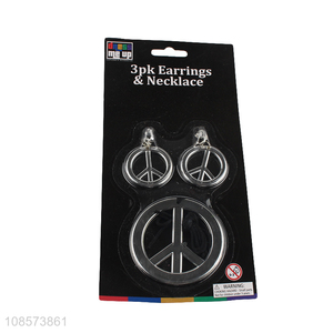 Online wholesale 3pieces <em>earrings</em> and necklace set beauty toys