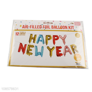 Most popular air-filled foil balloon kit for new year party