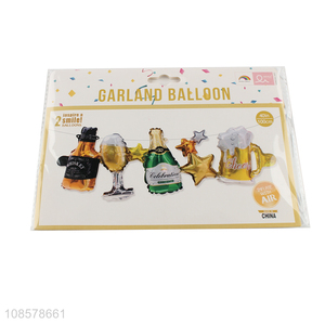 Yiwu factory garland balloon kit foil balloon kit wholesale