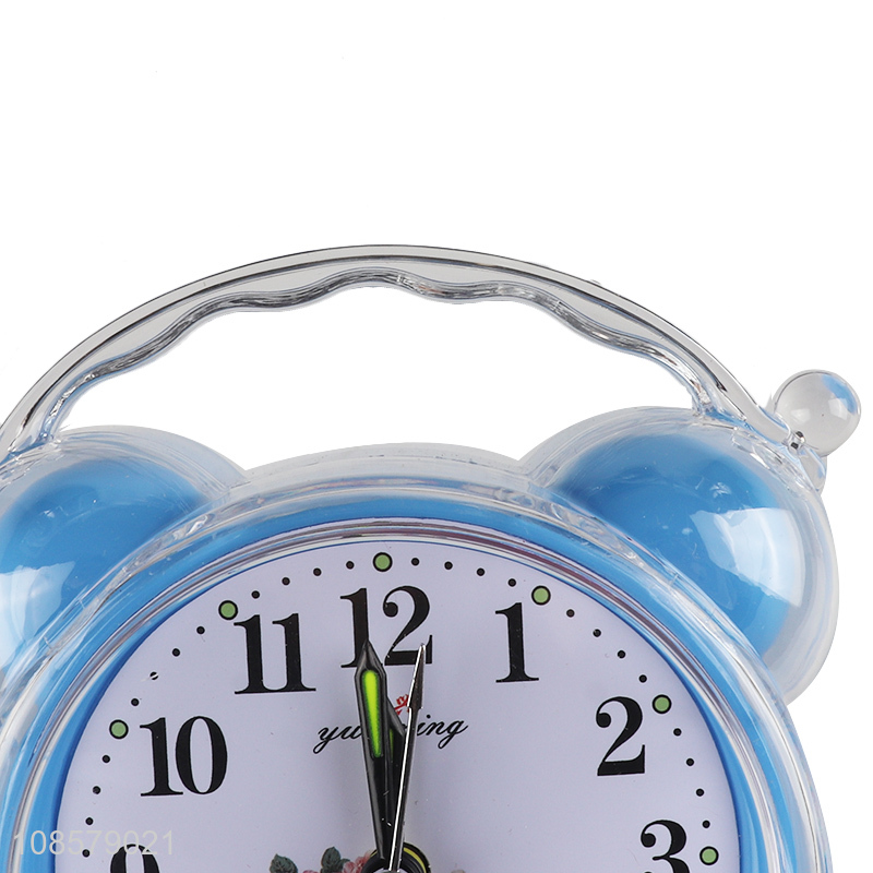 Hot selling plastic alarm clocks desk clocks wholesale