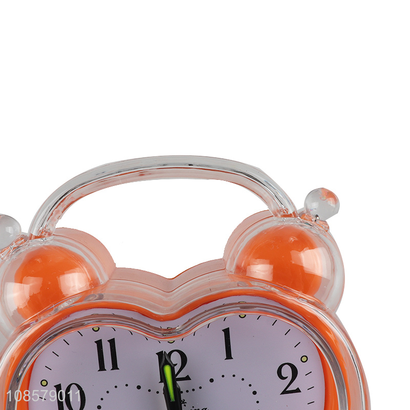 China wholesale heart shape table clock alarm clocks