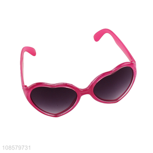 New design heart shape girls children <em>sunglasses</em> for summer